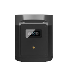 High-capacity portable battery storage unit with digital display for power management and sustainable energy solutions in Ireland. Perfect for off-grid use and renewable energy applications.