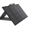 Foldable black solar panel for portable energy solutions at EcoFlow Ireland.