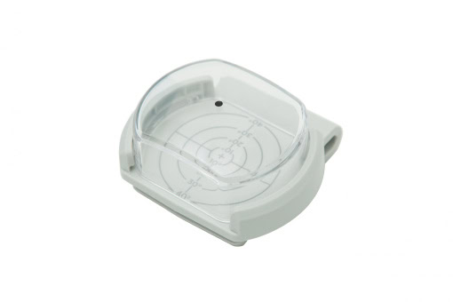 Reusable battery charge level indicator for EcoFlow portable power stations in white, compact and lightweight, providing easy access to battery status, supporting reliable power management.