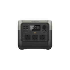 High-capacity portable inverter generator with multiple AC outlets, USB ports, and digital display — ideal for outdoor power, camping, and emergency backup from EcoFlow Ireland.