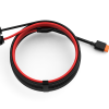 Charging cord for EcoFlow portable power station, with multiple connectors and durable design. Ideal for efficient energy management and backup power solutions.