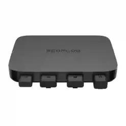 High-capacity EcoFlow portable power station with multiple output ports for reliable energy storage and outdoor use, ideal for camping, solar integration, and emergency backup.
