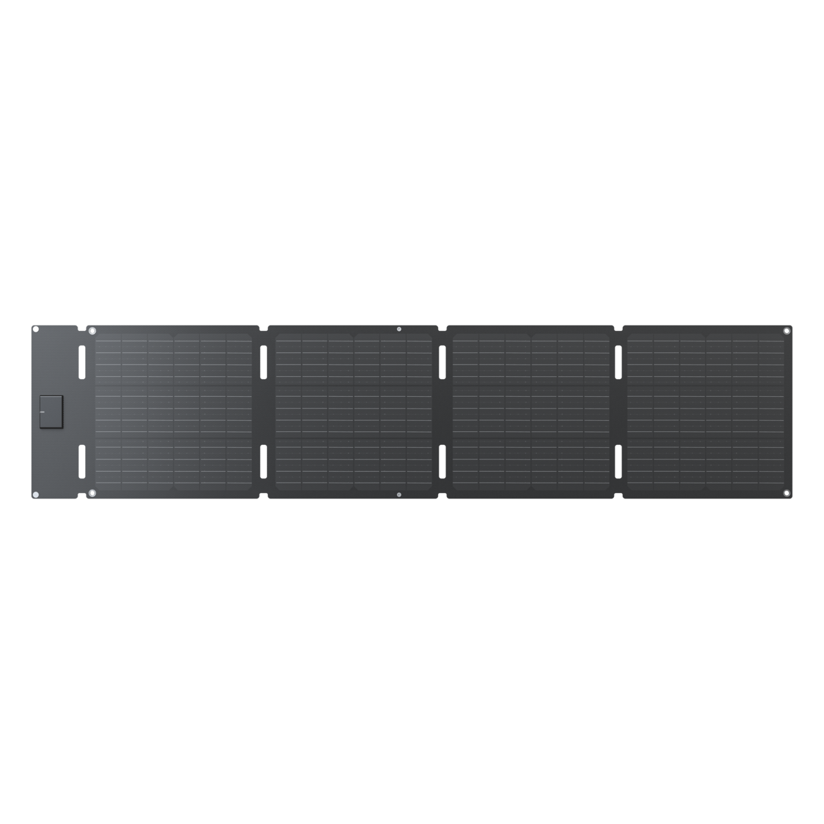 Flexible solar panel for portable solar power systems, ideal for outdoor adventures and renewable energy solutions.