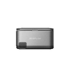 Portable EcoFlow power station with batteries for outdoor camping, RV, and emergency backup. Compact design, eco-friendly energy solutions, reliable power source for off-grid adventures.