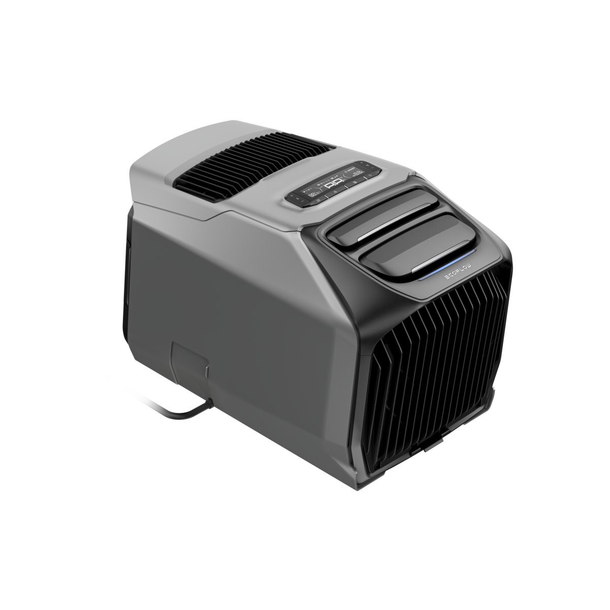 Versatile portable AC unit with digital controls, energy-efficient cooling, ideal for home or outdoor use, eco-friendly design, premium build quality by EcoFlow.