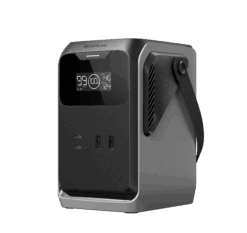 EcoFlow Trail 200DC portable power station side view