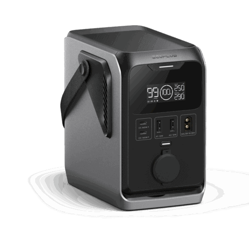 EcoFlow Trail 300DC side angle white background